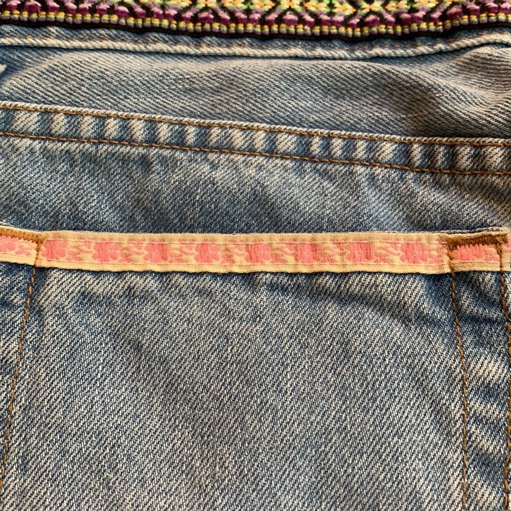 VINTAGE GUESS BOHO JEANS - Picture 2 of 10